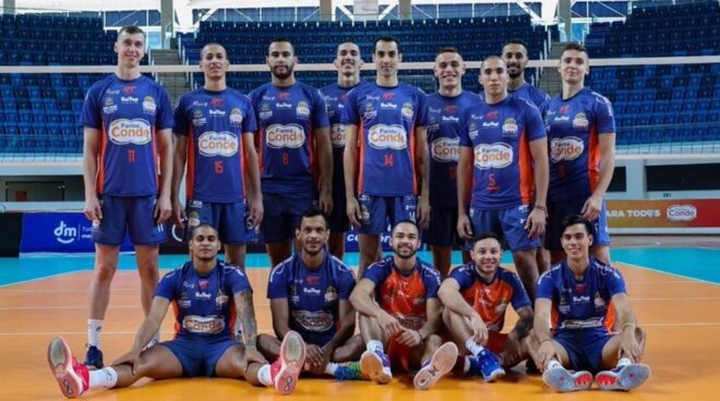 Farma Conde Vôlei São José é superado pelo Suzano Vôlei no tie-break