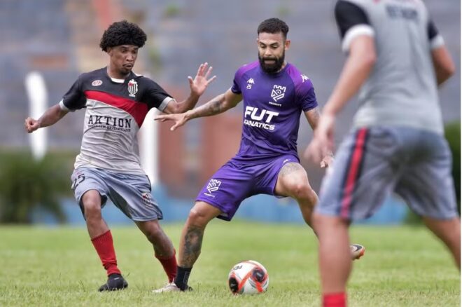 São José fechou semana treinando contra o Bangu 3 São José fechou semana treinando contra o Bangu 2