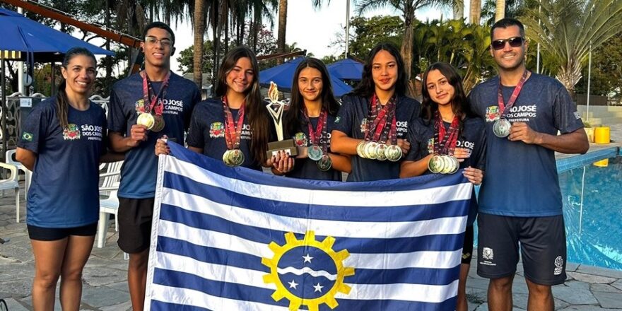 Natação joseense feminina é vice nos Joguinhos 1