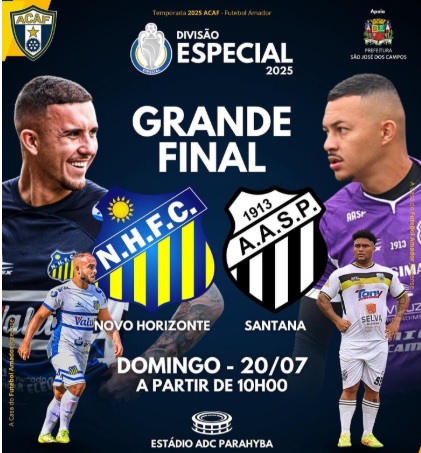 Futebol amador joseense terá final no domingo 5 Futebol amador joseense terá final no domingo 4