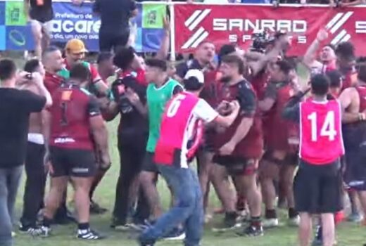 Jacareí Rugby festeja título do Brasileirão 1