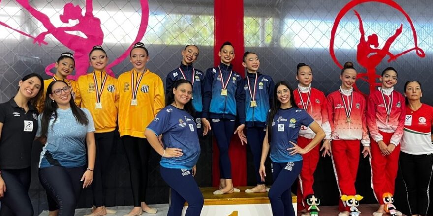 Ginástica rítmica joseense teve destaques em torneio 1