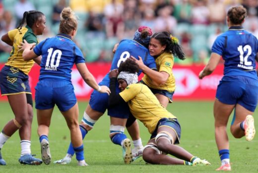 Rugby feminino está voltando da Copa do Mundo 16