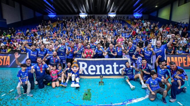 Vôlei Pinda festeja título do Paulista de acesso 3 Vôlei Pinda festeja título do Paulista de acesso 2