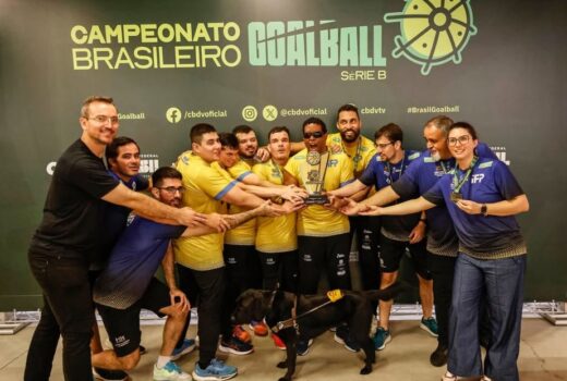 Goalball joseense festeja título com acesso à elite 9