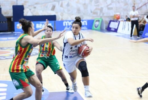 Basquete feminino ficou sem chances contra o líder 1