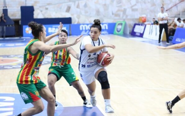 Basquete feminino ficou sem chances contra o líder 1