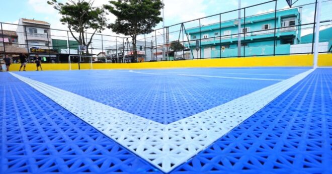 Quadra joseense com piso inovador será entregue 1
