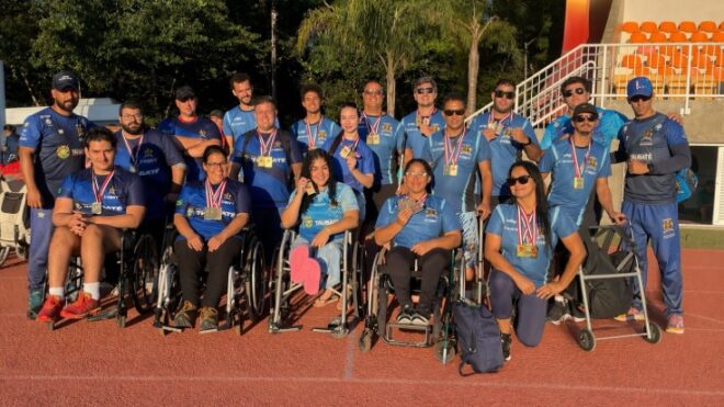 Paratletismo taubateano comemora título coletivo 1