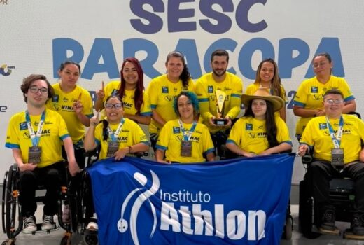 Joseenses são tri na bocha paralímpica de jovens 5