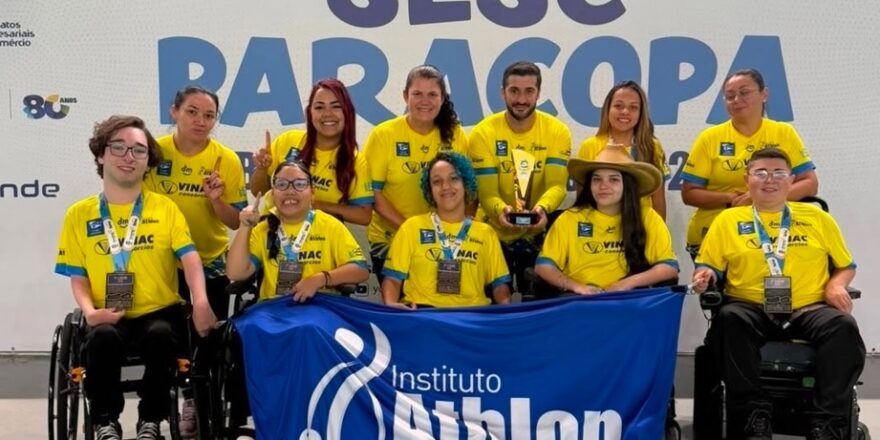 Joseenses são tri na bocha paralímpica de jovens 1
