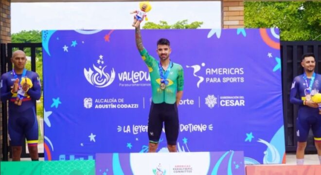 Ciclista de Pinda na Seleção conquista ouros 1