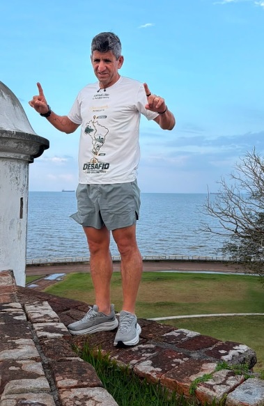 Ultramaratonista de Taubaté já está em expedição 3
