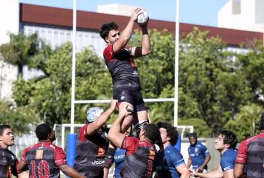 Jacareí Rugby comemora vantagem para a semifinal 12