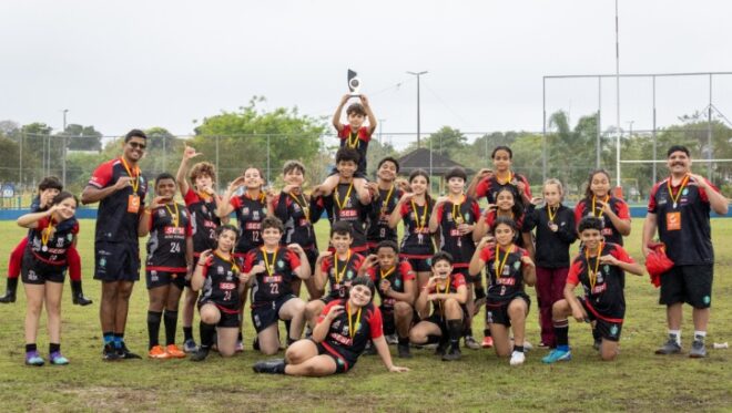 Rugby teve alguns jogos apesar de adiamentos por chuva 2