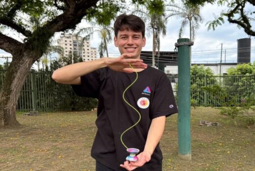Dentista joseense também é octa brasileiro de ioiô 5