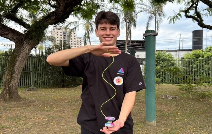 Dentista joseense também é octa brasileiro de ioiô 2