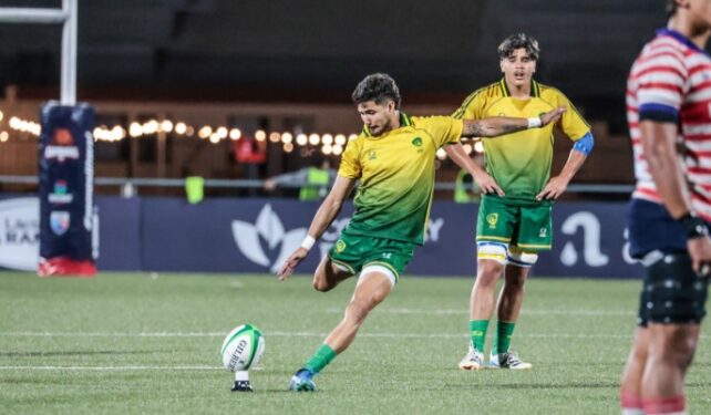 Seleção juvenil do rugby estreia com vários da região 5